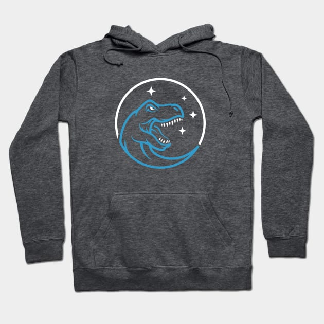 Nebula Rex Logo Dark Linear Hoodie by NebulaRex